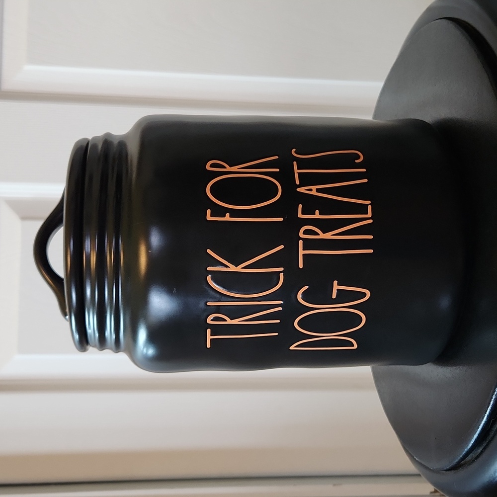 Rae Dunn Dog Treat Container